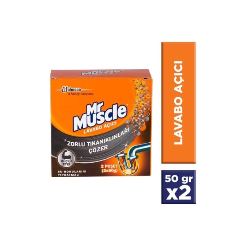 Mr. Muscle Lavabo Açıcı Granül 2x50 Gr