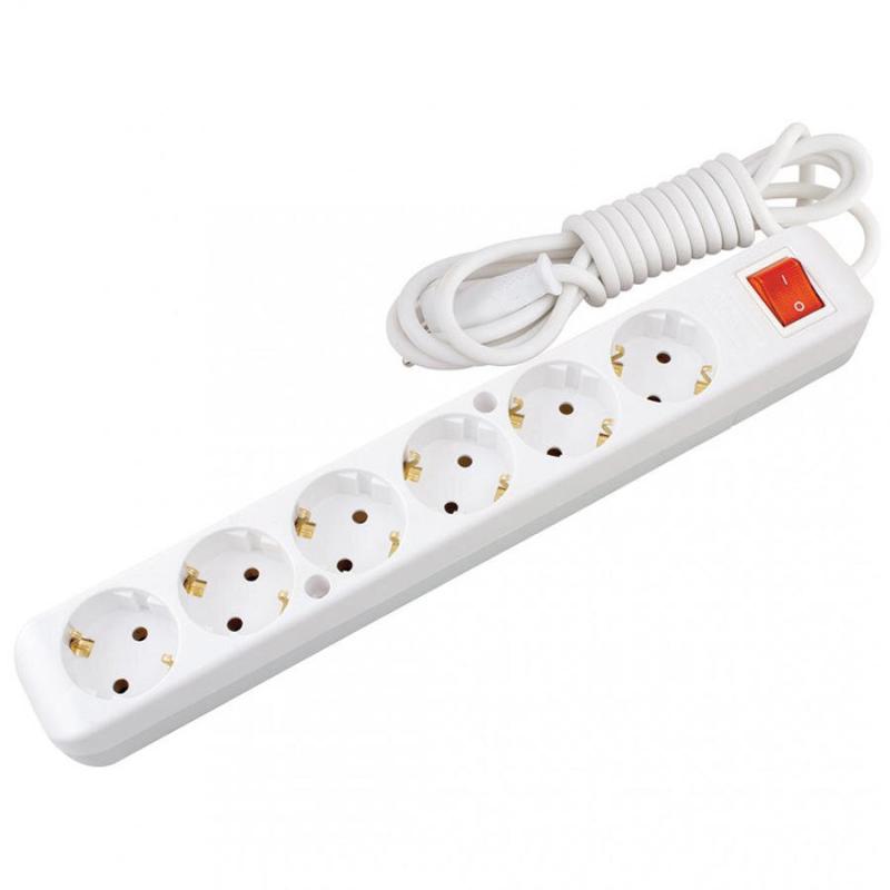 Nilson Flash 6'lı Anahtarlı Priz 5 Metre