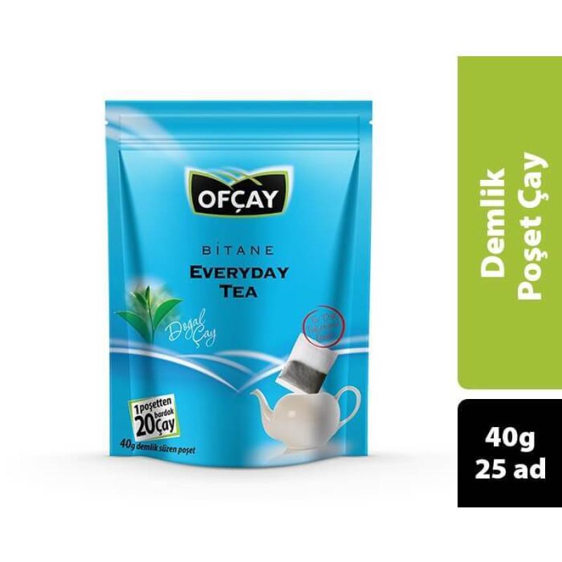 Ofçay Bitane Everyday Ekonomik Demlik Poşet Çay 40 Gr 25 Adet