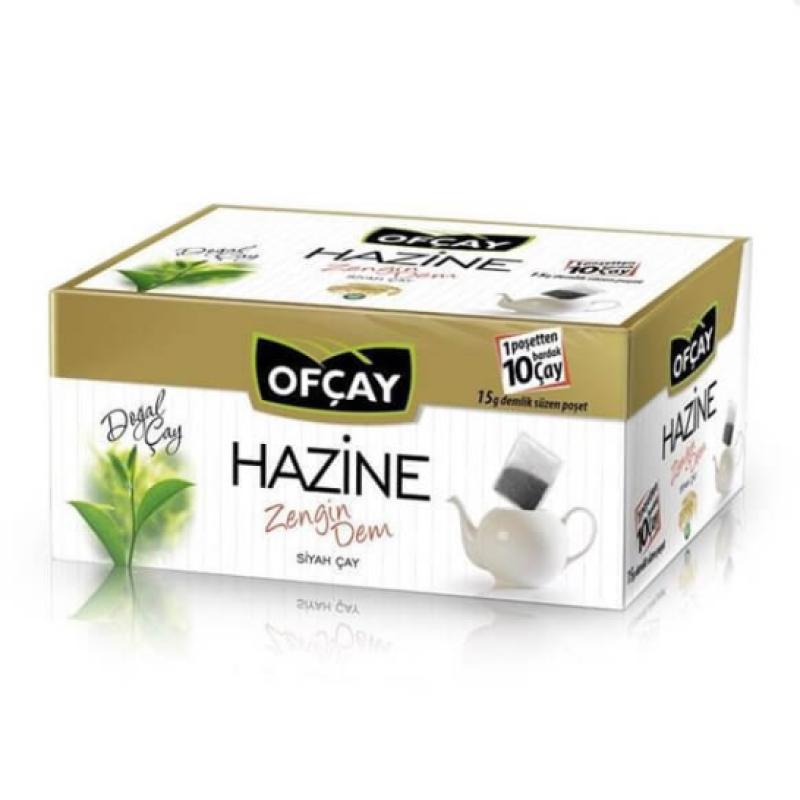Ofçay Hazine Zengin Dem Demlik Süzen Poşet Siyah Çay 15 Gr 30 Adet
