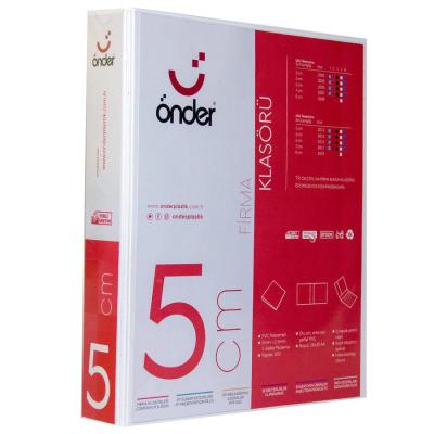 Önder 2005 A4 Firma Tanıtım Klasörü 5 cm 2 Halkalı Beyaz