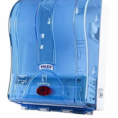 Palex Prestij Otomatik Havlu Dispenseri 21 Cm Şeffaf Mavi