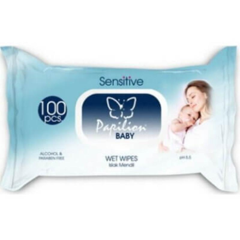 Papilion Islak Havlu Baby Sensitive 100 Lü