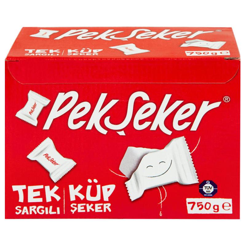 Pekşeker Tek Sargılı Purlize Küp Şeker 750g