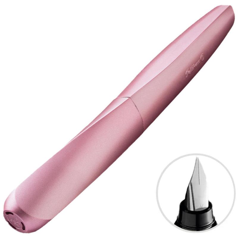 Pelikan Twist P457 Dolma Kalem Metalik Pembe