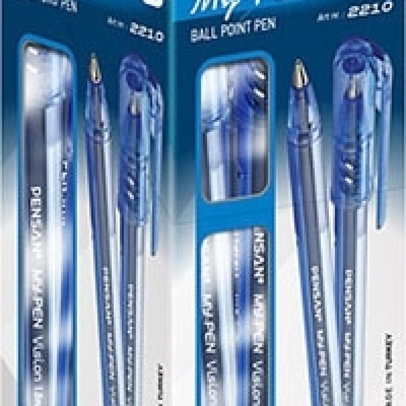 Pensan My-Pen Tükenmez Kalem Mavi 1 mm 25 Li 2210