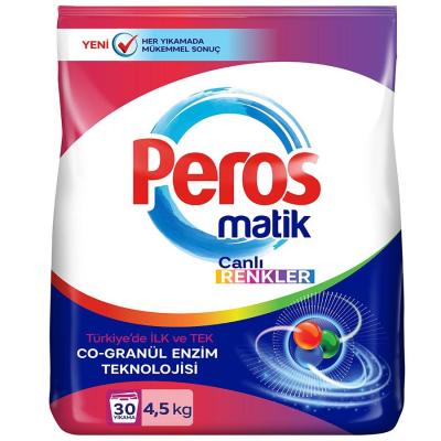 Peros Matik Toz Deterjan Canlı Renkler 4,5 KG