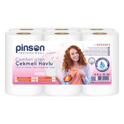 Pinson Comfort İçten Çekmeli Dispenser Havlu 6 Lı 72 Mt
