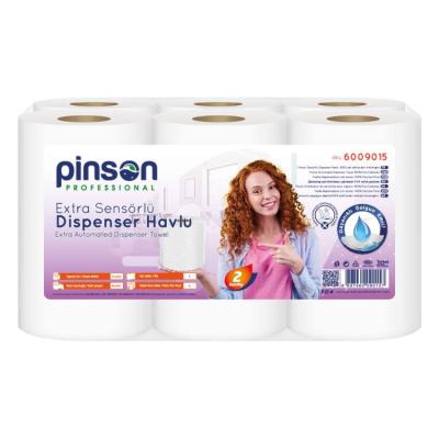 Pinson Extra Sensörlü Dispenser Havlu 21 Cm 6 Lı 85 Mt