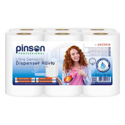 Pinson Ultra Sensörlü Dispenser Havlu 21 Cm 6 Lı 100 Mt