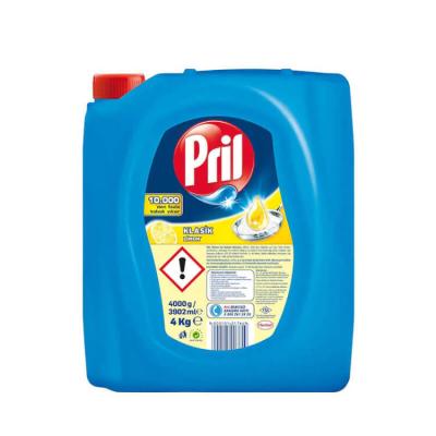Pril Jel Sıvı Bulaşık Deterjanı Limon Kokulu 4 Kg