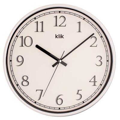 Regal Klik Slim Duvar Saati 31 cm Beyaz Çerçeve