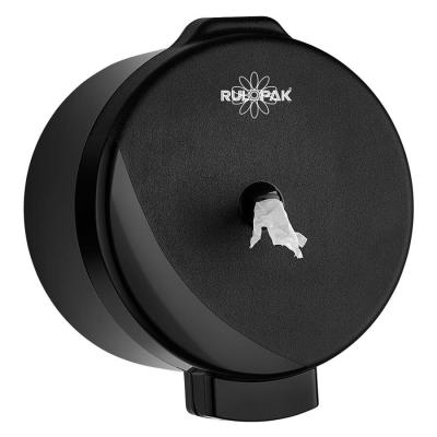 Rulopak Modern Cimri İçten Çekmeli Tuvalet Kağıdı Dispenseri Siyah