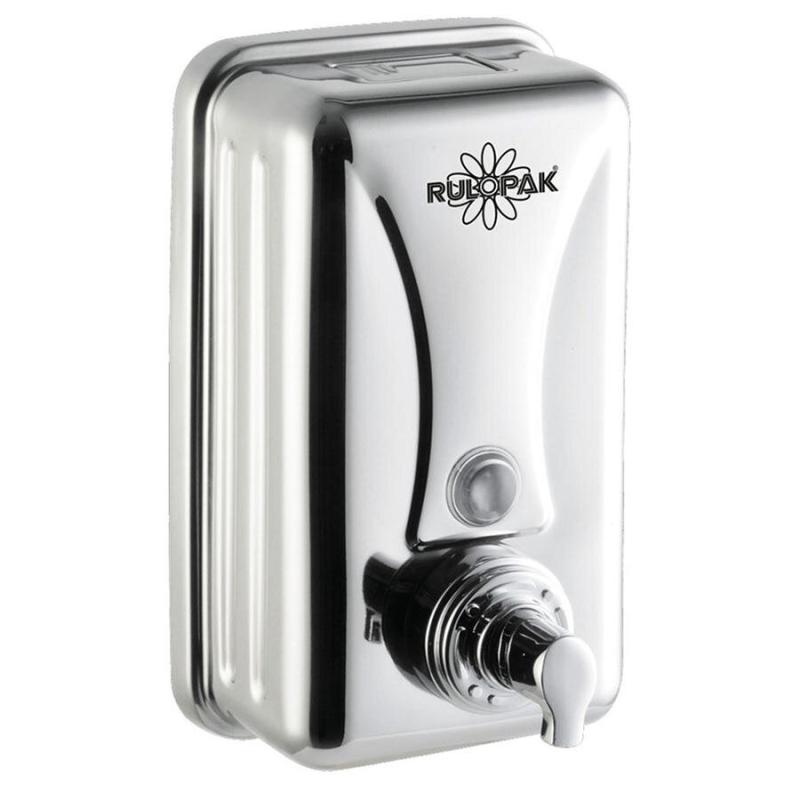 Rulopak Paslanmaz Köpük Sabunluk 1000 ml Mat
