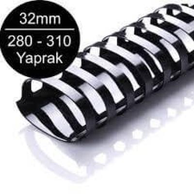 Sarff Plastik Spiral Delux Beyaz 32 mm 50 Li