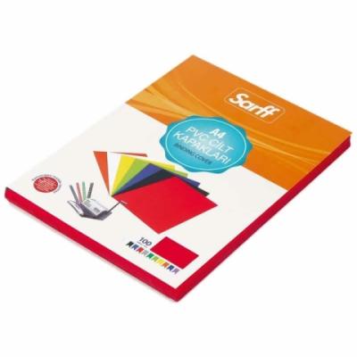 Sarff Pvc Buzlu A3 Şeffaf Cilt Kapağı 100 Lü