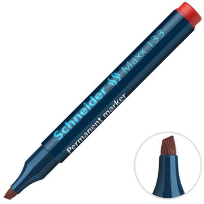 Schneider Maxx 133 Permanent Marker Kesik Uç 1-4 mm Kırmızı