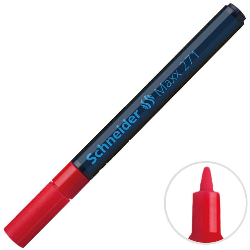 Schneider Maxx 271 Boya Marker Kalem Kırmızı