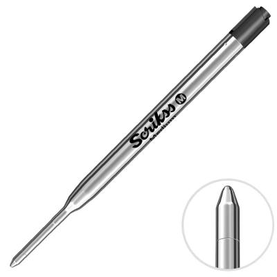 Scrikss G2 Standart Tükenmez Kalem Refili Siyah 2'li Paket