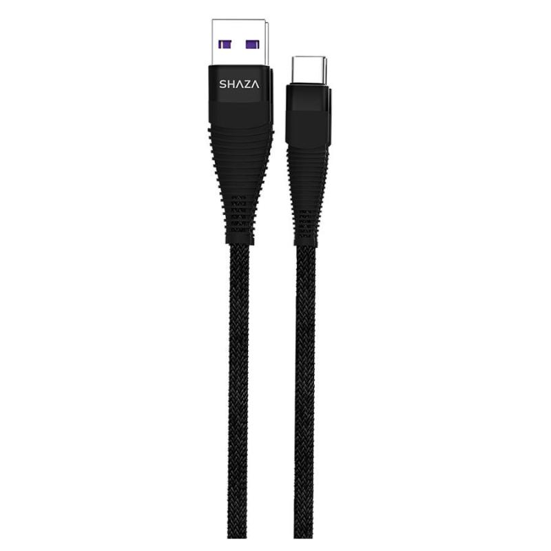 Shaza Usb-A To Type-C Örgülü Şarj ve Data Kablosu