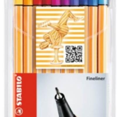 Stabilo Gliss Keçeli Kalem Set Point 88 20 Renk Askılı Paket 8820