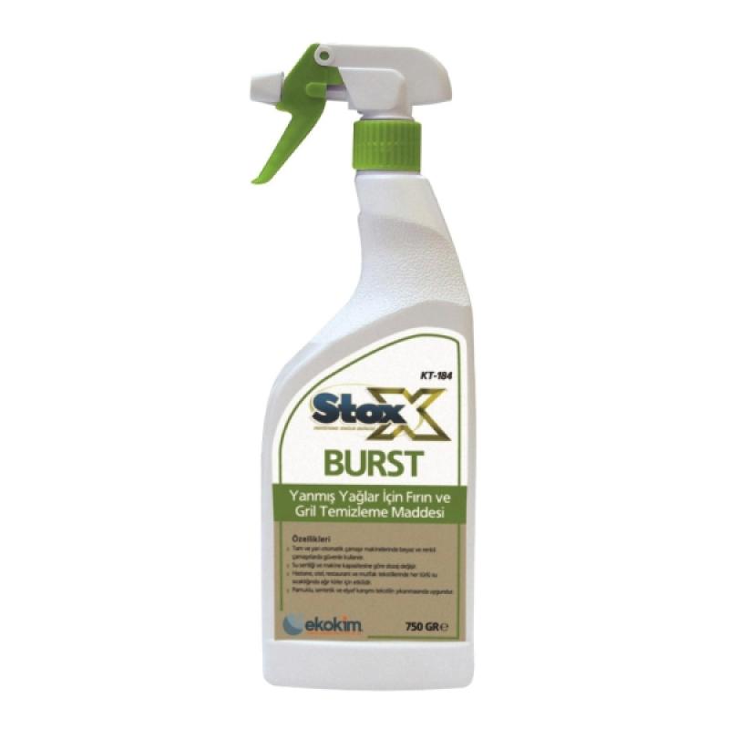 Stox Burst KT-184 Yanmış Yağlarda Fırın ve Gril Temizleyici 750 Ml