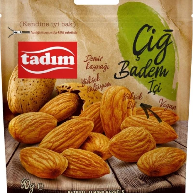 Tadım Çiğ Badem İçi 90 Gr
