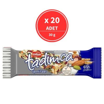 Tadım Tadımca Sportif Bar 30 Gr 20 Adet