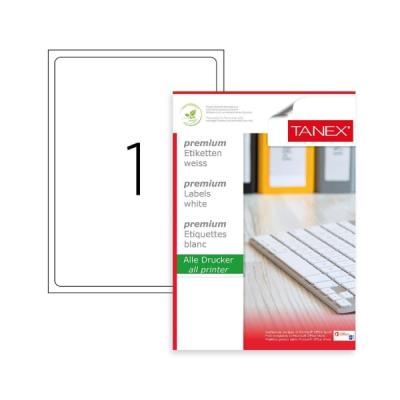 Tanex Tw-2001 199.6x289.1 mm Lazer Etiket 500 Adet