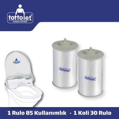 Tottolet Hijyenik Klozet Poşeti Rulosu 30 Lu Koli