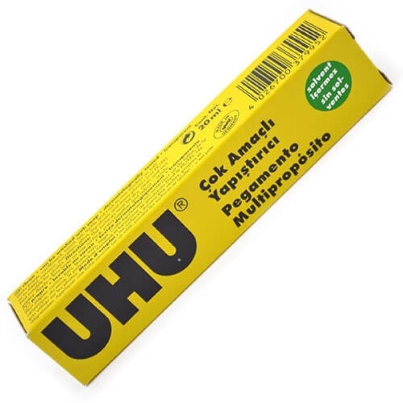 Uhu Çok Amaçlı Sıvı Yapıştırıcı 20 Ml No 12 Solventsiz 37995
