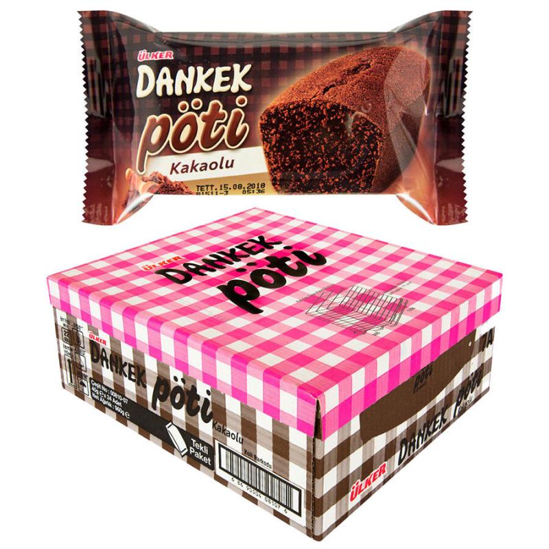 Ülker Dankek Pöti Kakaolu Kek 35 g 24'lü 