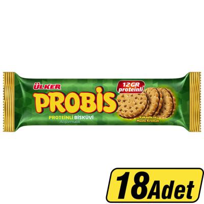 Ülker Probis Atıştırmalık Bisküvi 75 g 18'li