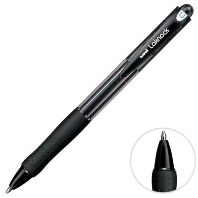 Uni-ball Sn-100 Laknock Micro Tükenmez Kalem 1.0 mm Siyah