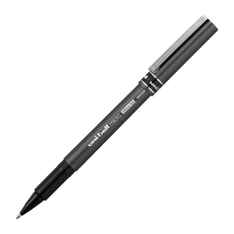 Uniball Micro Deluxe 0.5 mm İmza Kalemi Roller Kırmızı