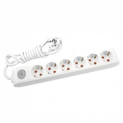Viko Multi-Let 6'lı Uzatma Grup Priz Anahtarlı 5 m Beyaz