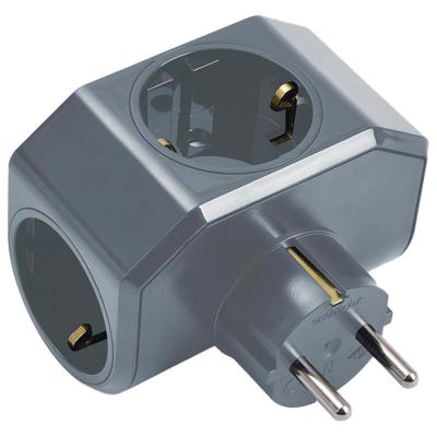 Viko Topraklı 3'lü Yonca Plus Gri