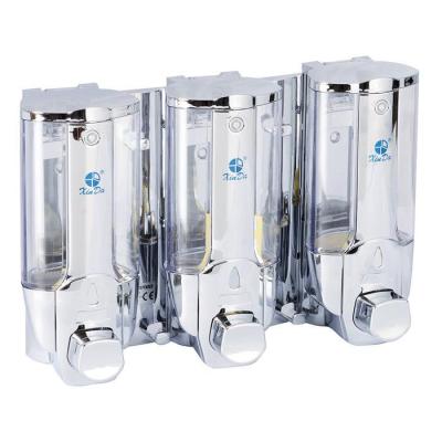 Xinda ZYQ138T Sıvı Sabun Dispenseri Plastik 380 Ml 3 Lü Silver