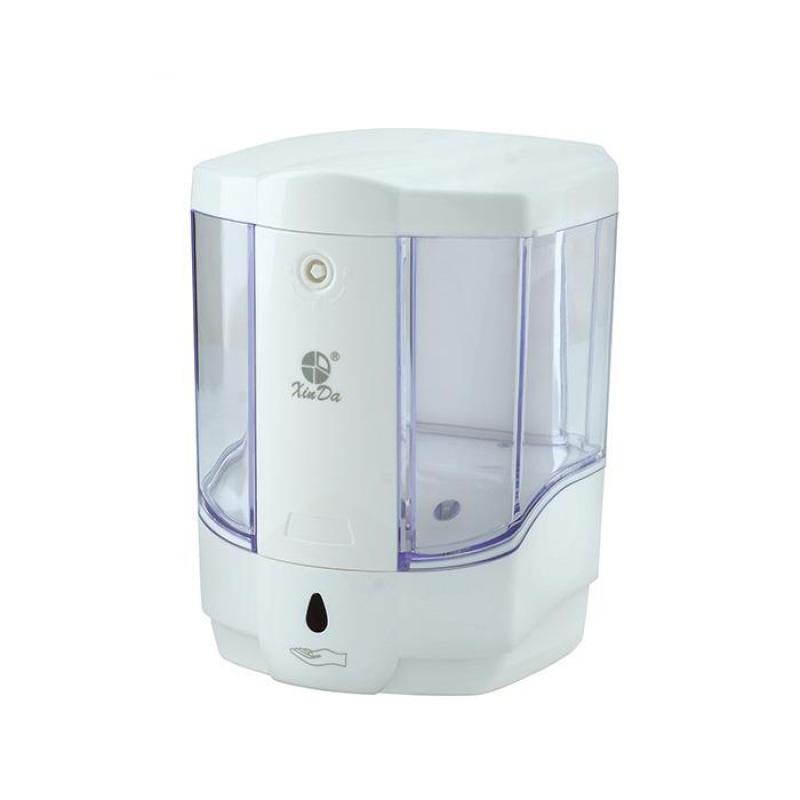 Xinda ZYQ80 Sensörlü Sıvı Sabun Dispenseri 800 ml Şeffaf Pilli