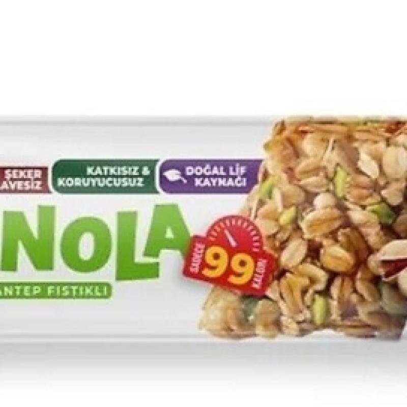Züber Granola Bar Antep Fıstıklı 25 Gr 15 Adet