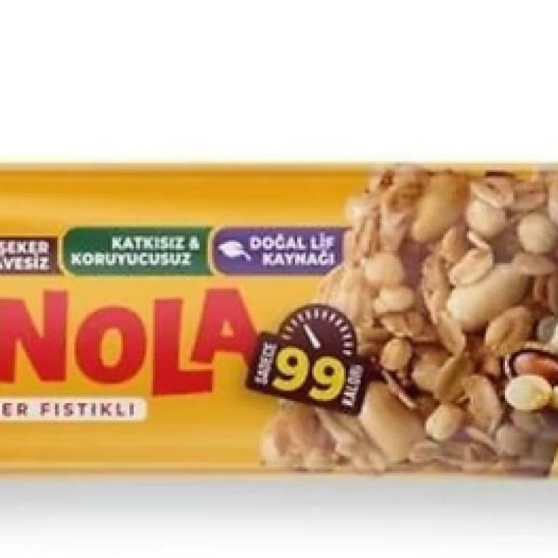 Züber Granola Bar Yer Fıstıklı 25 Gr 15 Adet